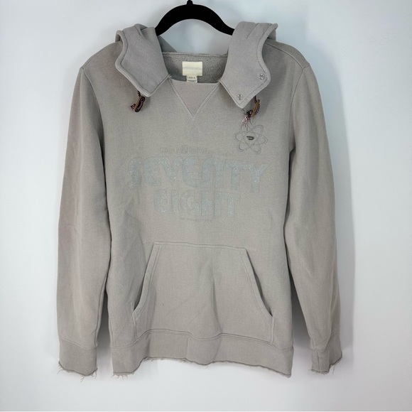 Diesel Women’s Retro Thick Cotton Gray Hoodie - Picture 1 of 6